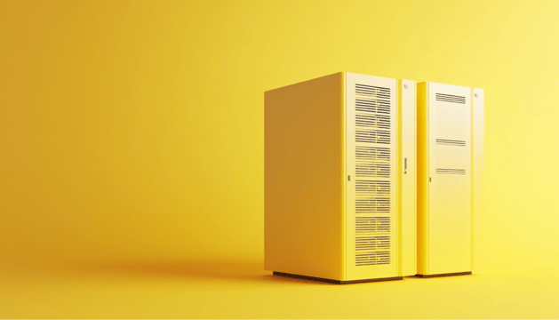 Data stored on a server